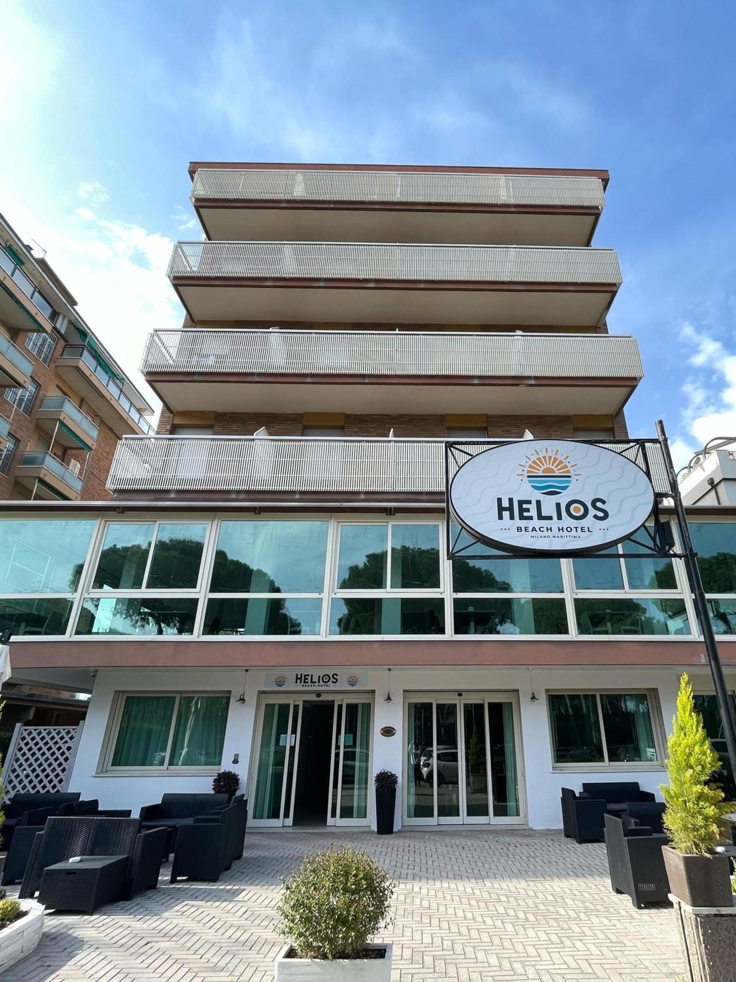 מילאנו מריטימה Hotel Helios Beach מראה חיצוני תמונה