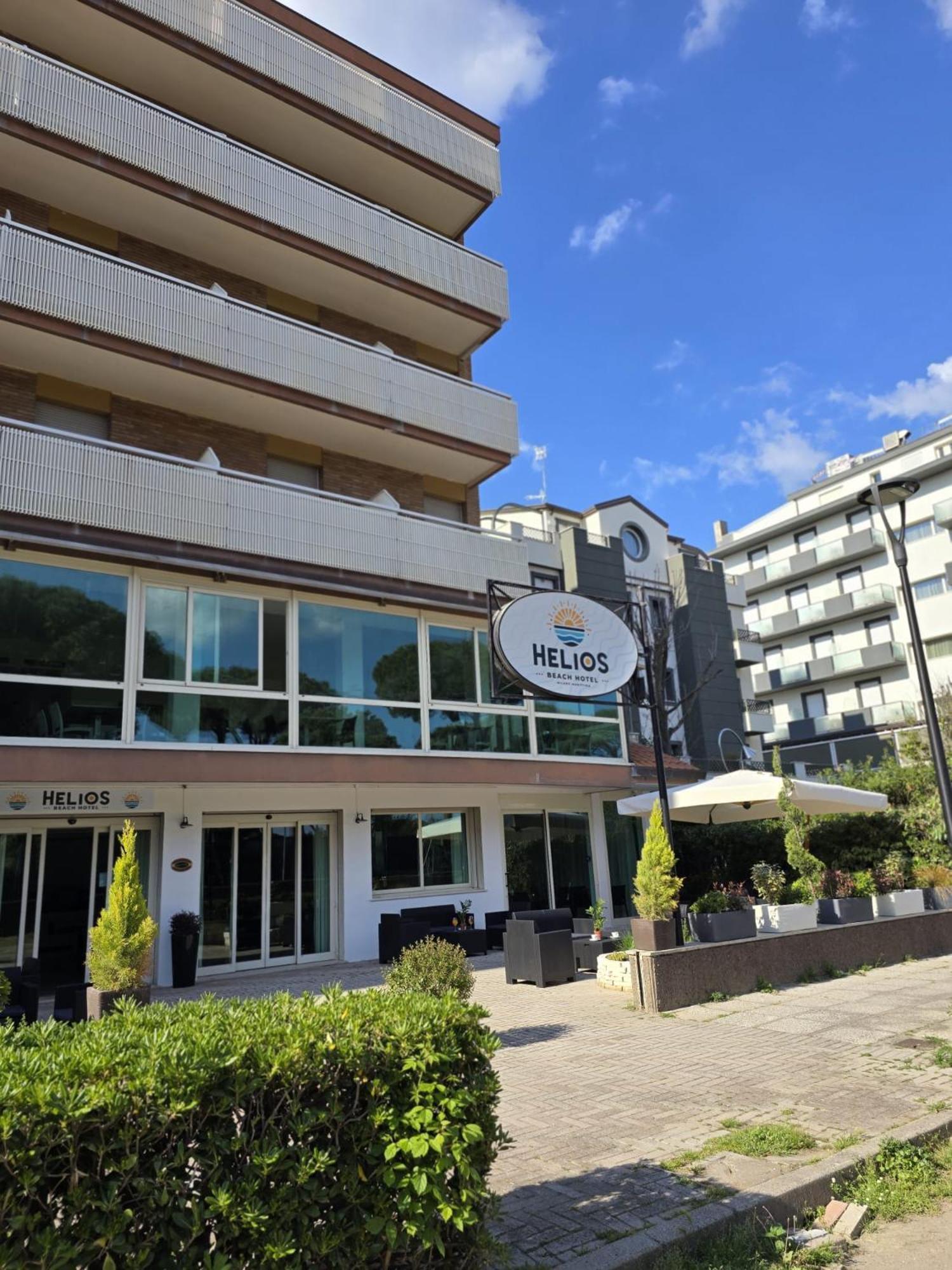 מילאנו מריטימה Hotel Helios Beach מראה חיצוני תמונה